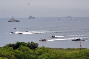 Ilustrasi: Latihan Operasi Pantai Patkor Indindo