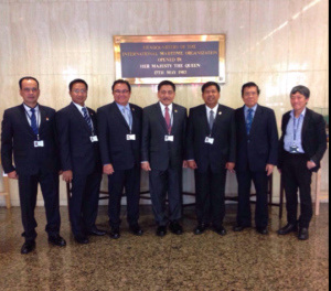 Delegasi Indonesia di Sidang IMO, London (7/7)