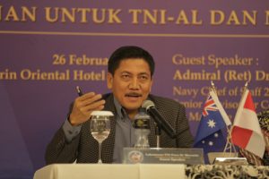 Laksamana TNI (Purn) Dr Marsetio. (Foto: Ikahan)