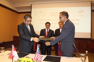 Penanda tanganan MoU antara IPC dengan Perusahaan Malaysia