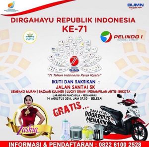 Semarak HUT Kemerdekaan ke-71 oleh Pelindo I