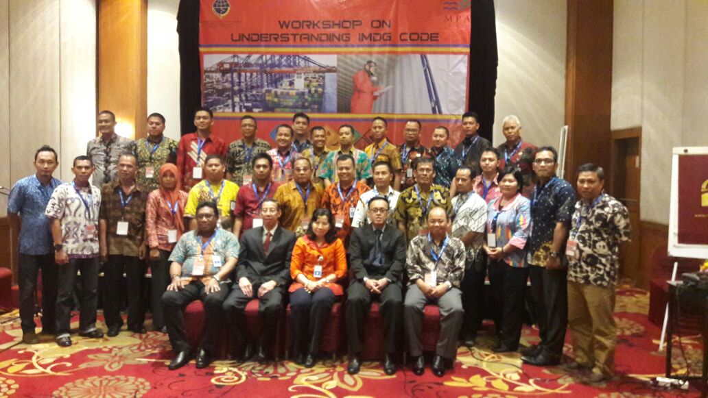 Ditjen Hubla dan MPA Singapore Gelar Workshop IMDG Code di Jakarta