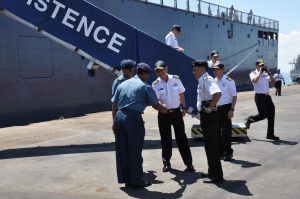 Setelah Amerika, Kini Giliran Kapal Perang Singapura Sambangi Surabaya