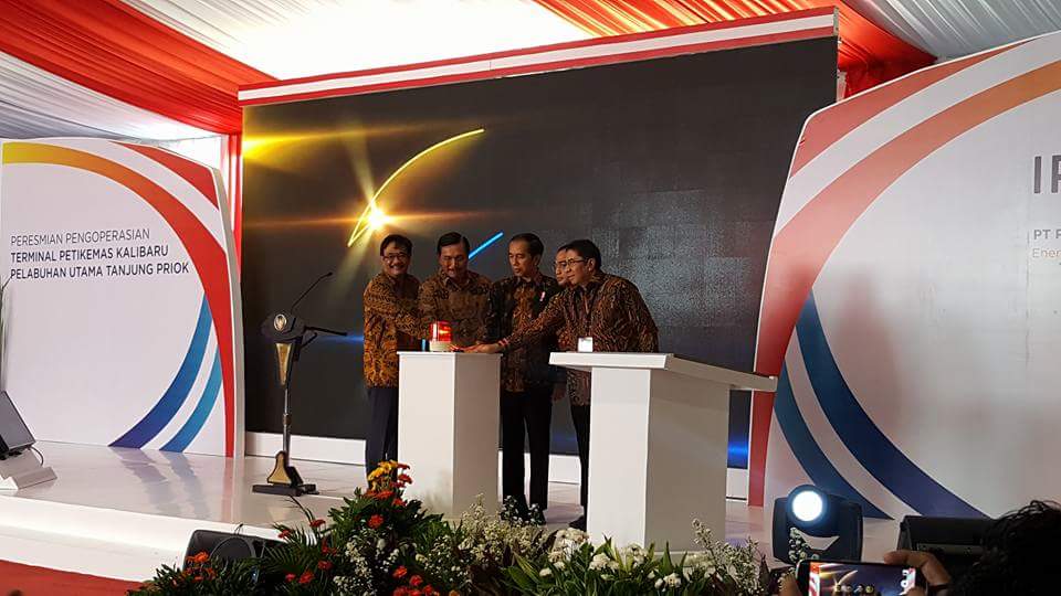 Perlancar Arus Logistik, Presiden Resmikan Terminal Petikemas Kalibaru