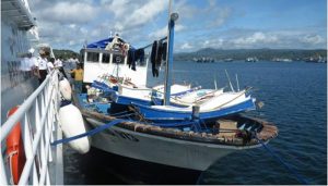 Operasi Bakamla RI di Perairan Sulawesi, amankan tiga kapal nelayan nakal