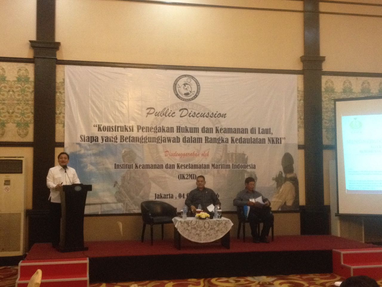 Diskusi IK2MI, Kikis Ego Sektoral dalam Keamanan Maritim