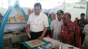 Menko Luhut dalam perhelatan Sail Karimata 2016 di Kayong Utara, (14/10)