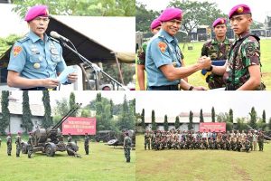 Penutupan Pelatihan Meriam Marinir TNI AL.