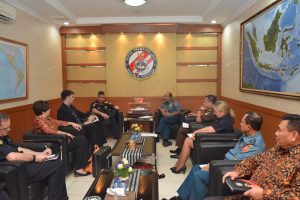 Kepala Bakamla RI Terima Kunjungan Commissioner Australian Border Force