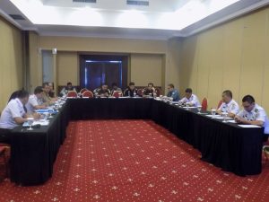 Rapat Koordinasi Advokasi Hukum Bakamla di Kepulauan Riau.