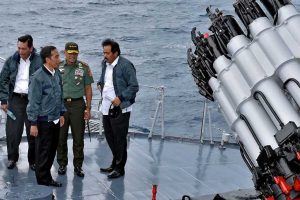 Kunjungan Jokowi didampingi Panglima TNI di Natuna