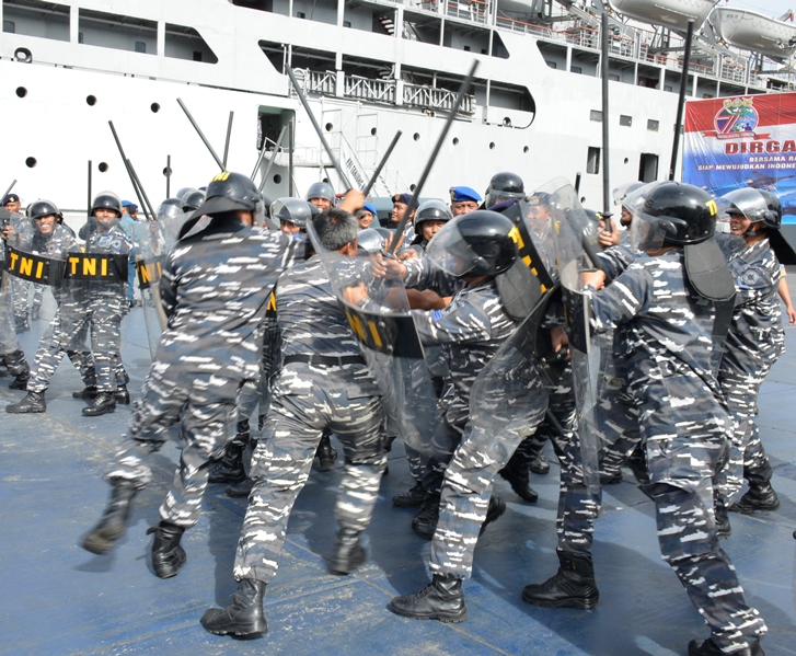 Antisipasi 4 November, Kolinlamil Siagakan Pasukan Penindak Huru Hara