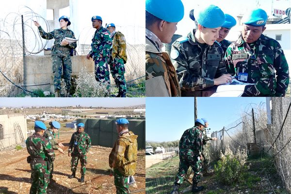 Chief Engineering UNIFIL Tinjau Markas Indobatt