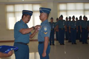 Penutupan Matrikulasi Calon Mahasiswa DIII STTAL di Gedung Pascasarjana, STTAL, Bumimoro, Surabaya, Selasa (27/12).