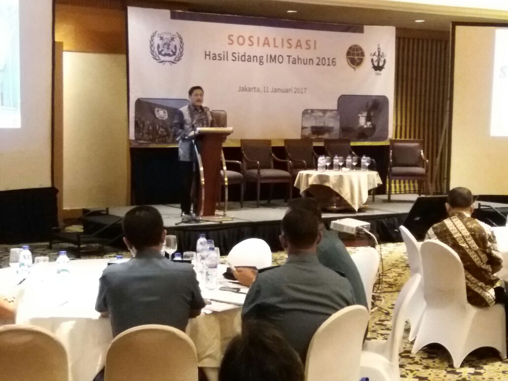 Ditjen Perhubungan Laut bersama BKI Gelar Sosialisasi Hasil Sidang IMO 2016