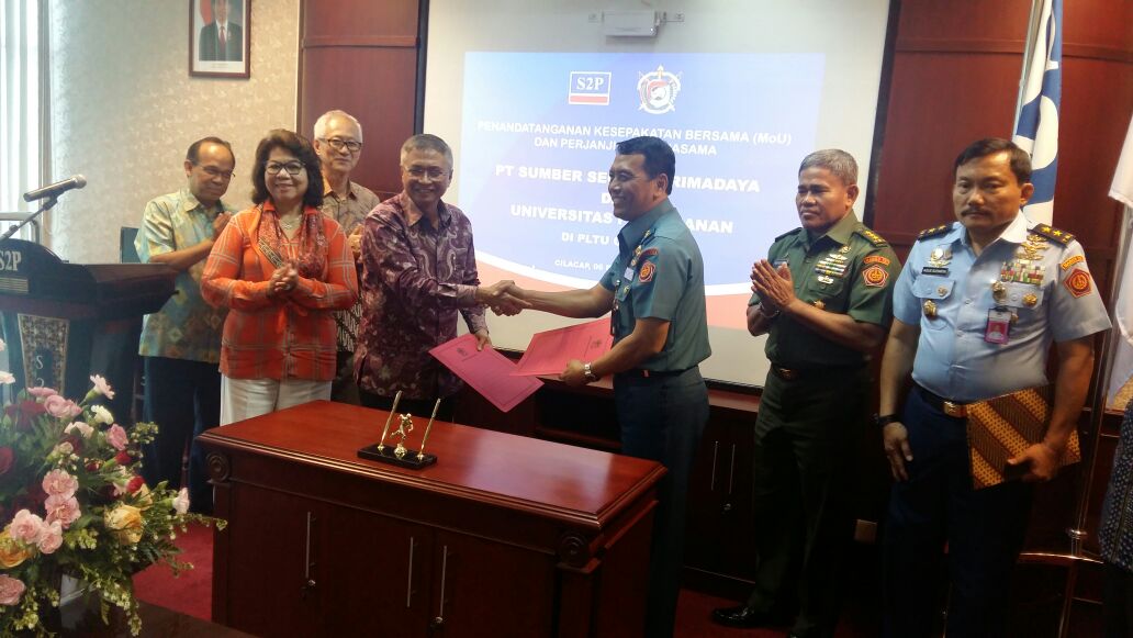 Wujudkan Ketahanan Energi, Unhan Laksanakan MOU dengan PT S2P