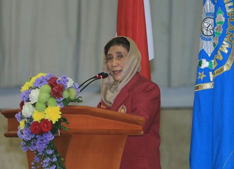 Gelora Maritim dalam Orasi Ilmiah Menteri Susi di Universitas Muhammadiyah Malang