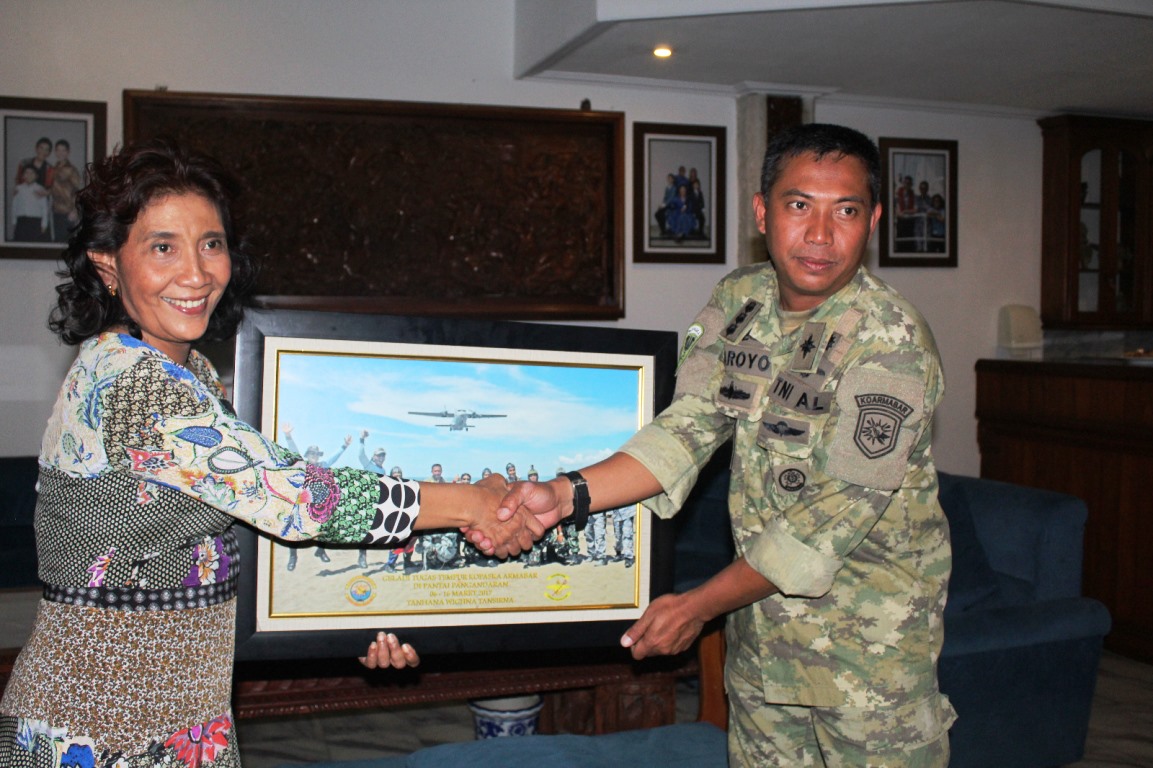 Menteri Susi Apresiasi Satpaskaarmabar di Pangandaran