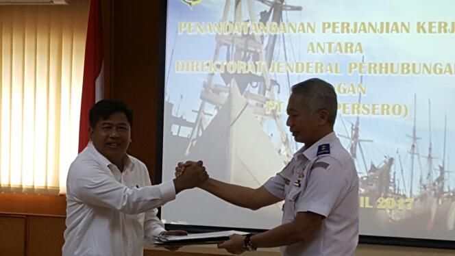 Kemenhub bekerjasama dengan BKI terkait sertifikasi Kapal Indonesia