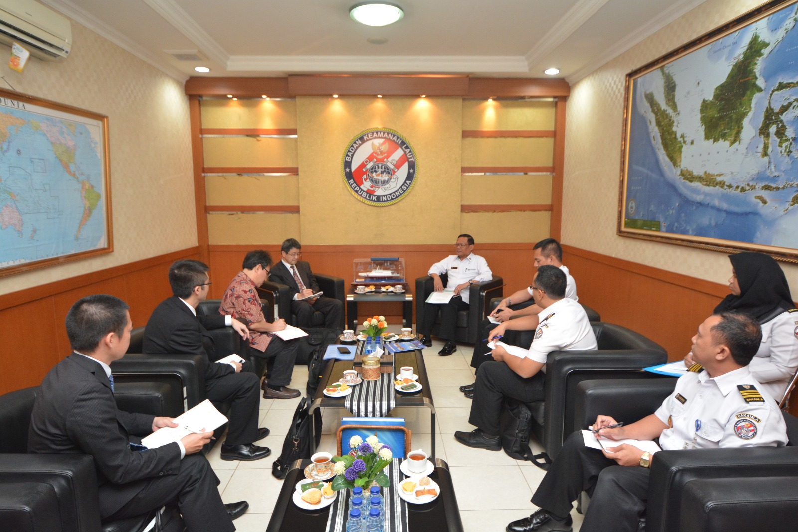 Tingkatkan Capacity Building, Bakamla dan JICA Lakukan Kerjasama