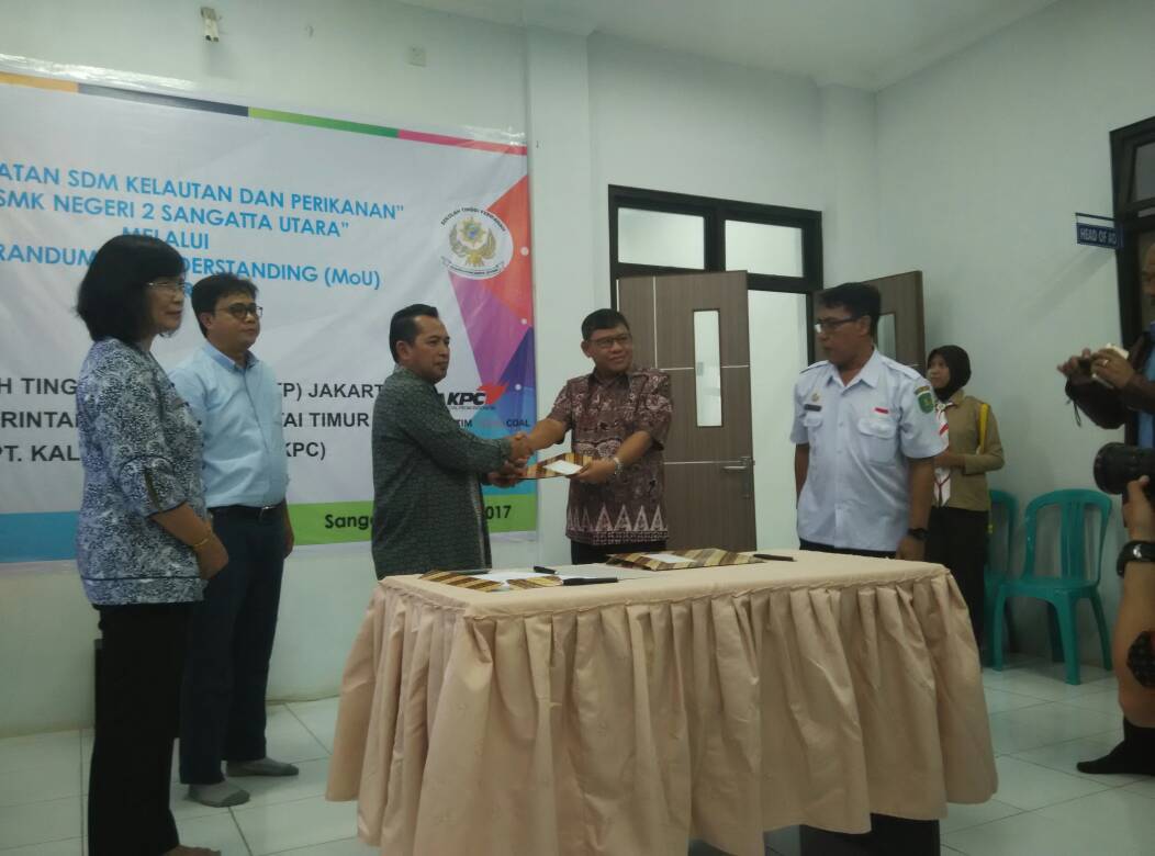 Bangun SDM Kelautan, STP bekerjasama dengan Pemkab Kutai Timur dan PT KPC