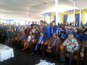 Meneteri Kelautan dan Perikanan, Susi Pudjiastuti saat memberikan sambutan pada acara HUT ke-44 Himpunan Nelayan Seluruh Indonesia (HNSI), di Pantai Depok, Kabupaten Bantul, Daerah Istimewa Yogyakarta, Minggu (21/5/2017).