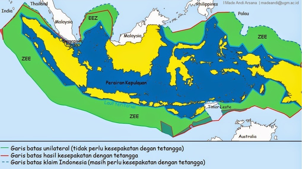 Laut oleh wilayah negara indonesia kemukakan teritorial dimiliki kewenangan yang atas Wilayah Laut