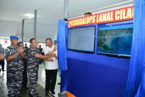 Peresmian Puskodalops Lanal Cilacap.