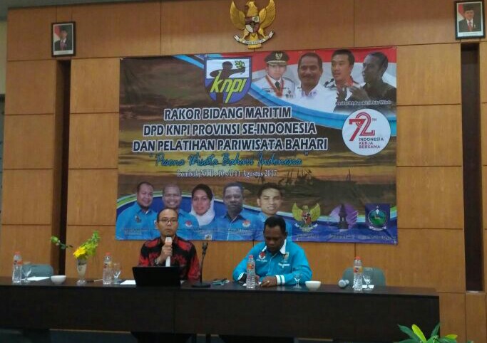 Hadiri Rakor Maritim, Pihak Istana sampaikan Apresiasi kepada DPP KNPI