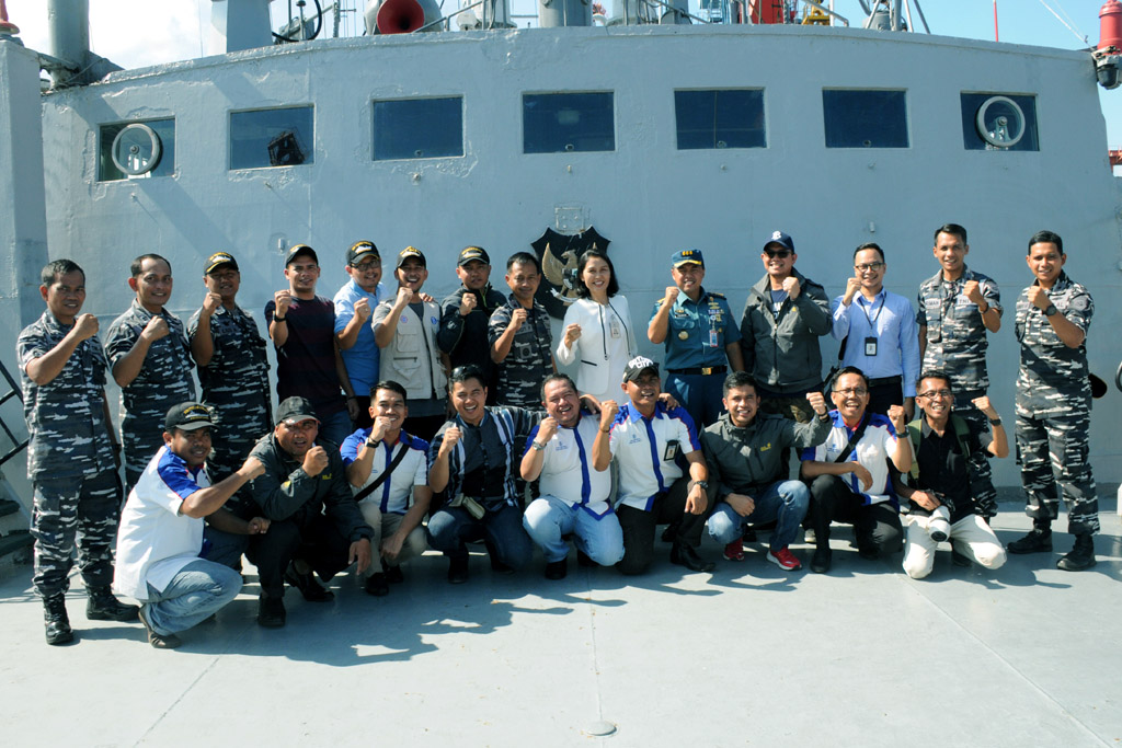 Dukkung Ekspedisi Kas Kepulauan BI, KRI Teluk Sabang-544 Tiba di Padang
