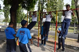 Tes kesegaran jasmani Lantamal V.