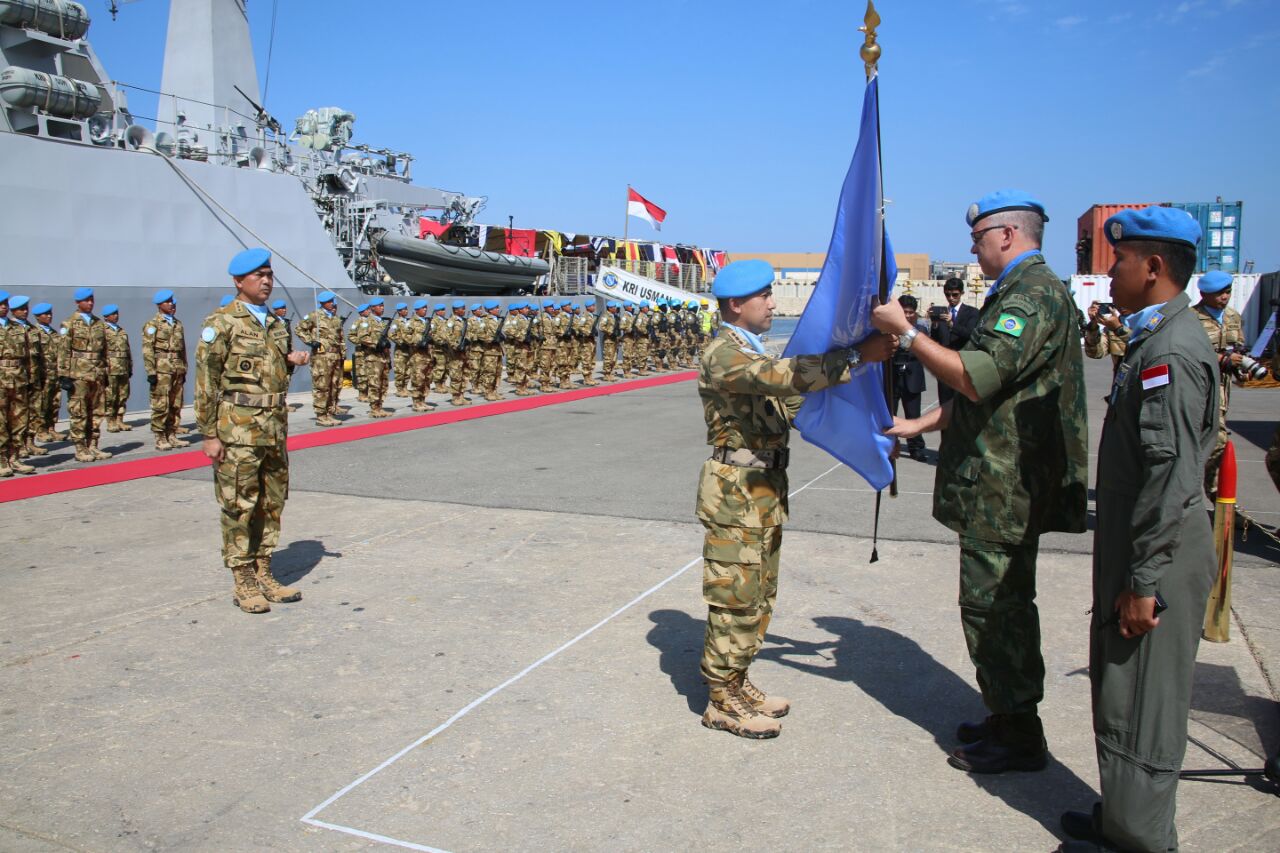 Satgas Maritim TNI KONGA XXVIII-I UNIFIL Kembali ke Tanah Air