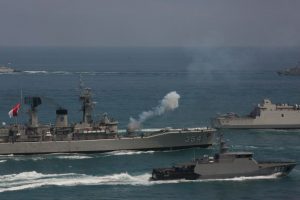 Gladi kotor HUT TNI ke-72.