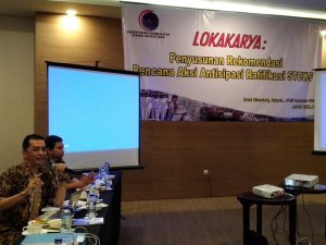 Lokakarya penyusunan rencana aksi antisipasi ratifikasi STCW-F oleh Kemenko Maritim.