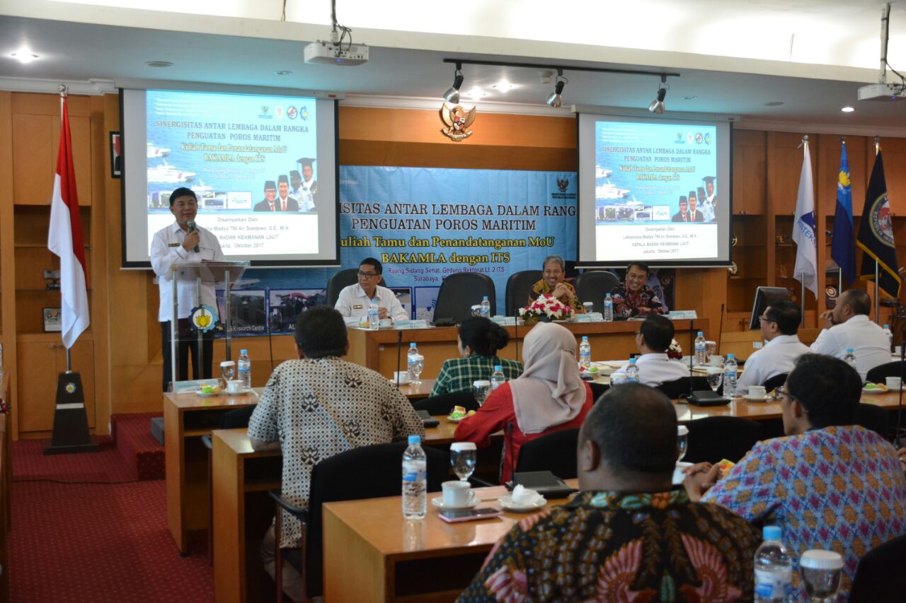Bakamla dan ITS Sepakati Pendidikan Keamanan Laut, Perkuat Poros Maritim