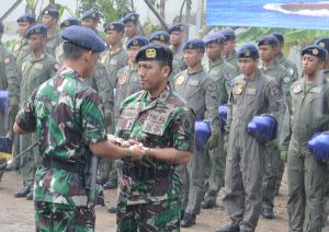 Serah terima jabatan Komandan Sekasael Pusdiksus.