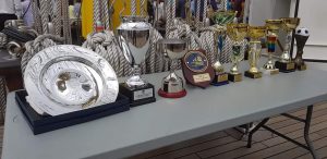 Seluruh tropi yang berhadil diraih oleh KRI Bima Suci di Vladivostok.