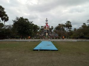 Mounumen Cekik di Ketapang Bali yang dibangun untuk mengenang jasa para pahlawan dari pasukan 'M'.