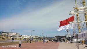 KRI Bima Suci di Jeju-Do, Korel. (Foto: Kapten Laut (E) Elfan Muditya Wardana)
