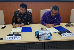 Penandatanganan MoU antara PT. BKI dan Undip.