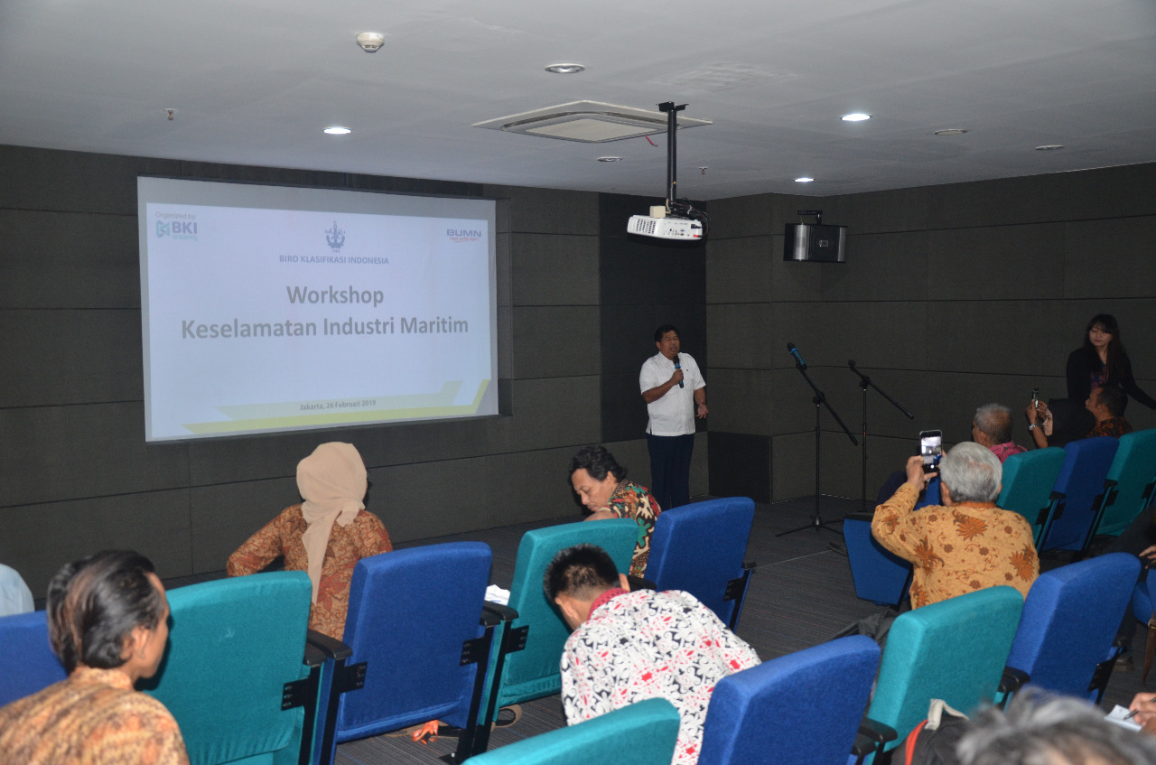 Songsong Badan Klasifikasi Kelas Dunia, BKI Gelar Workshop Keselamatan Industri Maritim