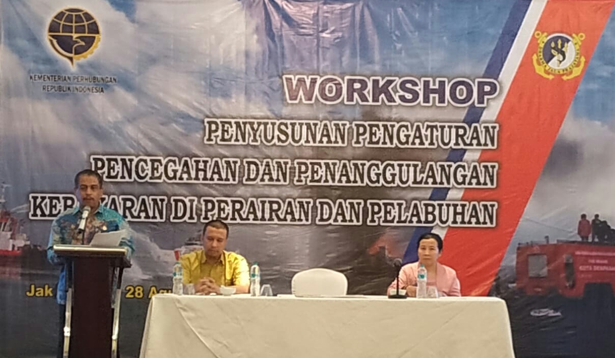 Ditjen Hubla Butuh Payung Hukum Penanggulangan Kebakaran