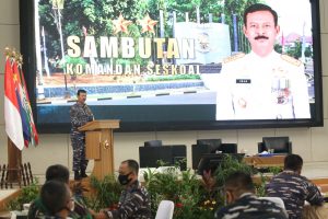 Danseskoal Tatkala memberikan sambutan dalam pembukaan Seminar Pasis Seskoal Dikreg 58 TA 2020.
