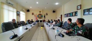 Suasana Bimbingan Teknis Pengelolaan Jurnal Pusjianmar Seskoal.