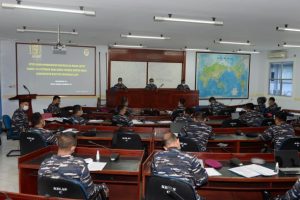 Diskusi Antar Kelompok Operasi Amfibi Pasis Seskoal.