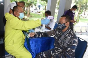 Vaksinasi Covid-19 dosis kedua Seskoal.