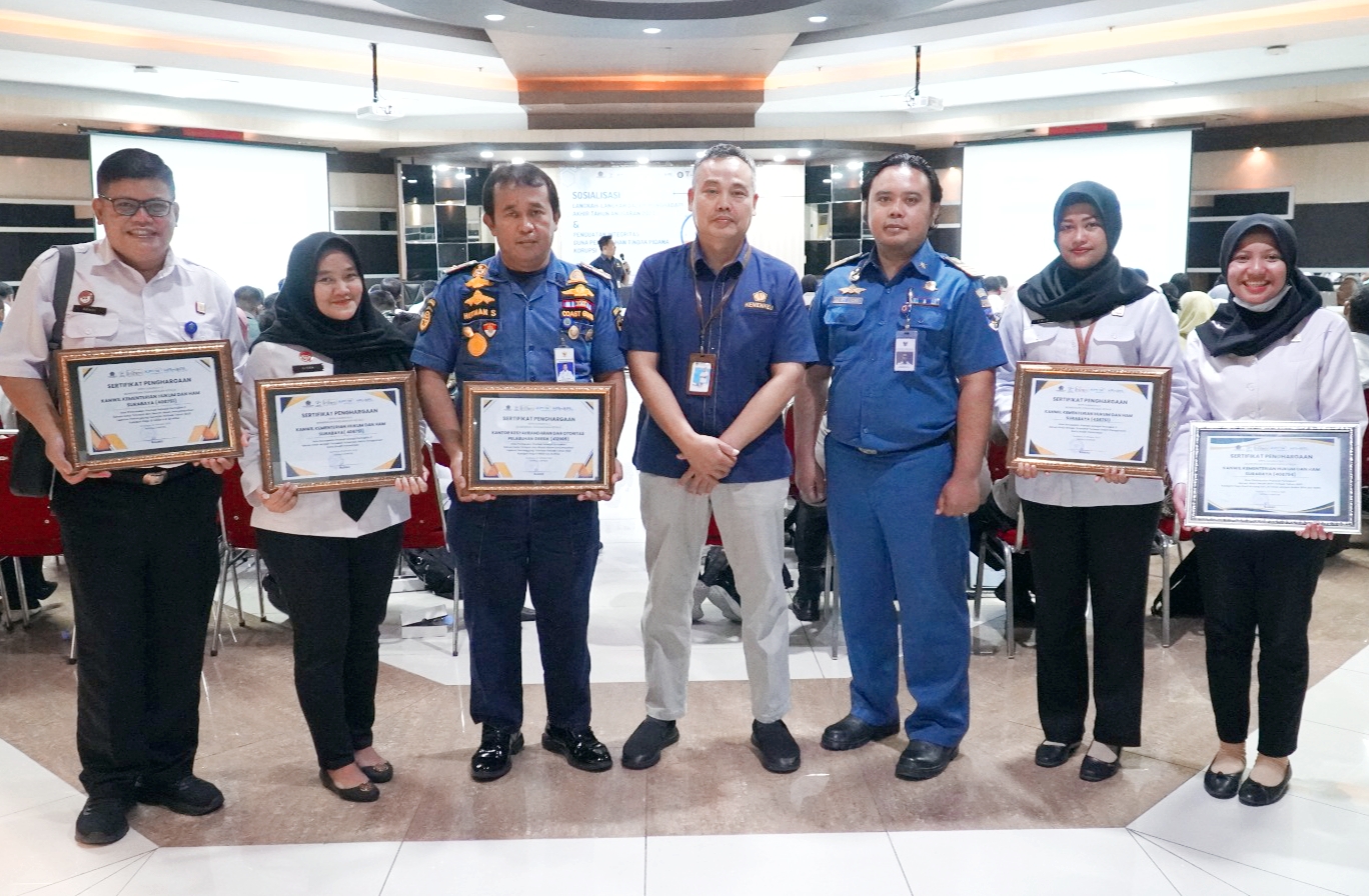 KSOP Gresik Raih Penghargaan Satker Tercepat & Akurat Kemenkeu 2023