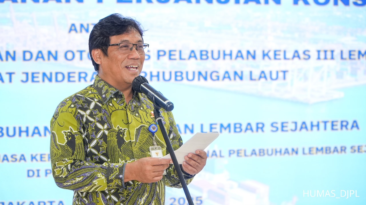 Kemenhub Teken Konsesi Pengusahaan Jasa Kepelabuhanan di Lembar