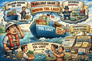10 Tahun Berjalan, Muatan Balik Tol Laut Masih Minim