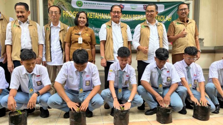Tumbuhkan Generasi Pahlawan Pangan dari Sekolah, YSPN Gandeng Sekolah Bali Menanam Benih